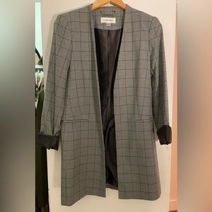 Calvin Klein Checkered Blazer